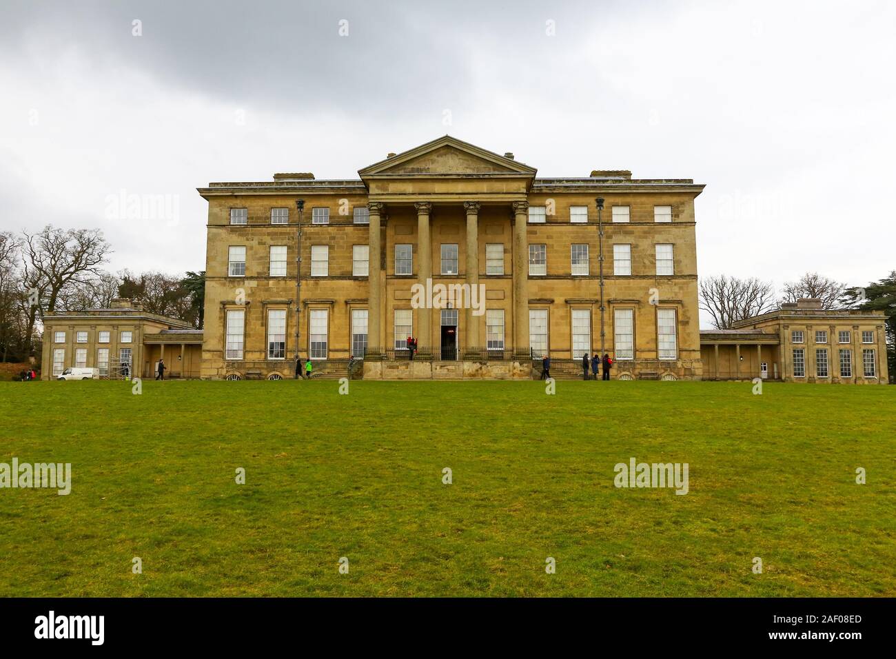 Attingham Hall, Attingham Park, Shropshire, Inghilterra, Regno Unito Foto Stock