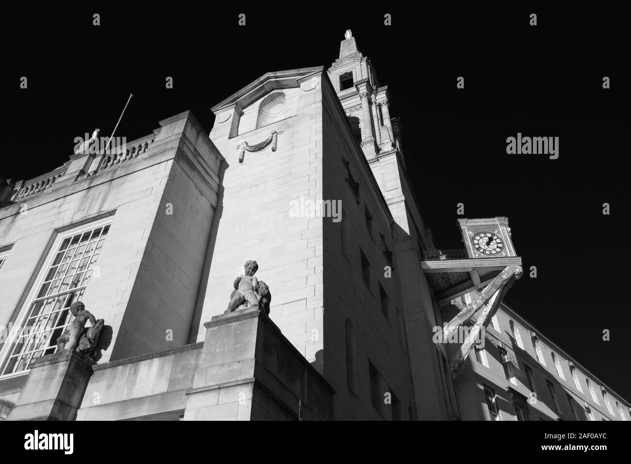 La sala civica, Leeds, West Yorkshire, Regno Unito Foto Stock