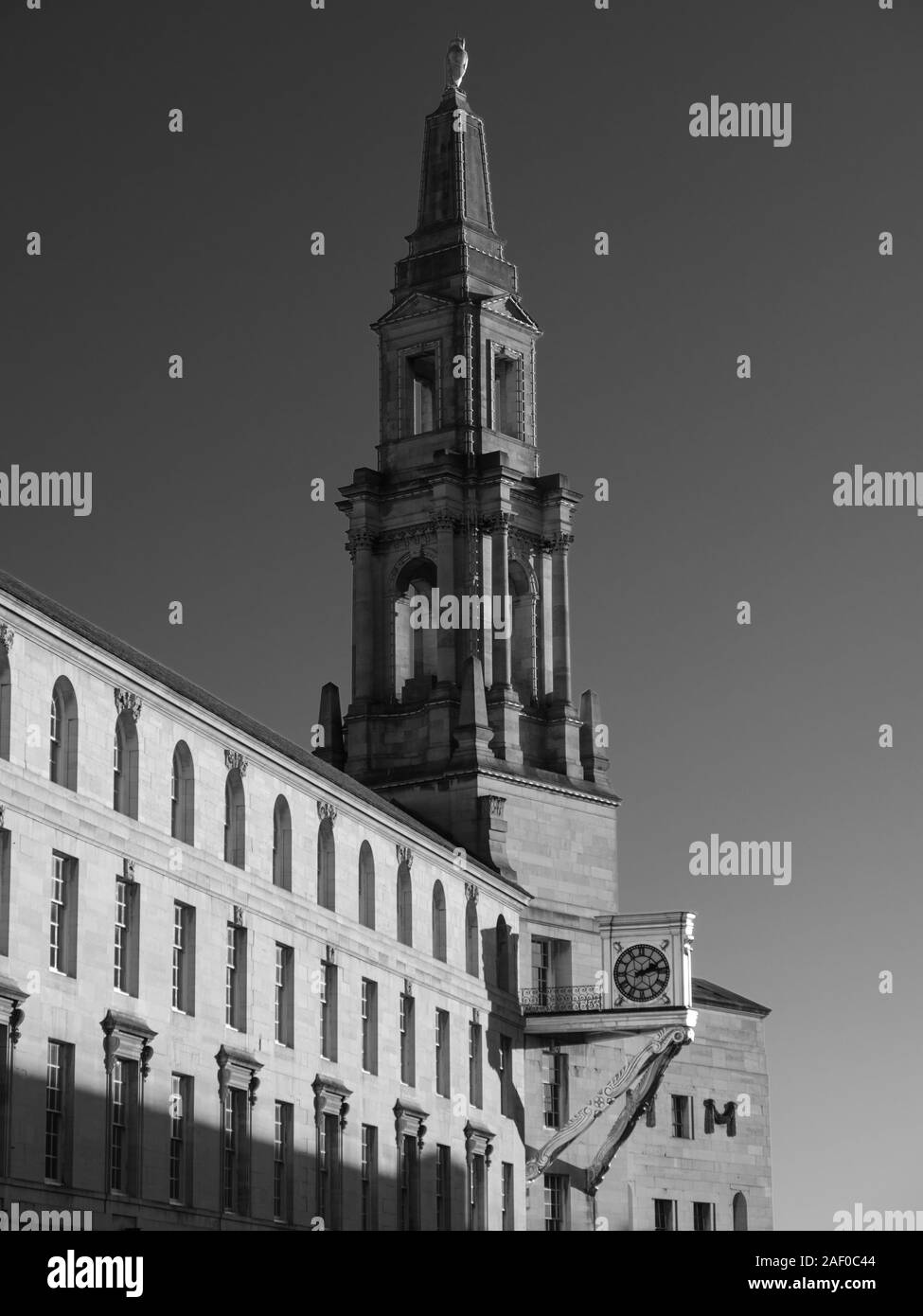 Sala civica di Leeds, West Yorkshire, Regno Unito Foto Stock