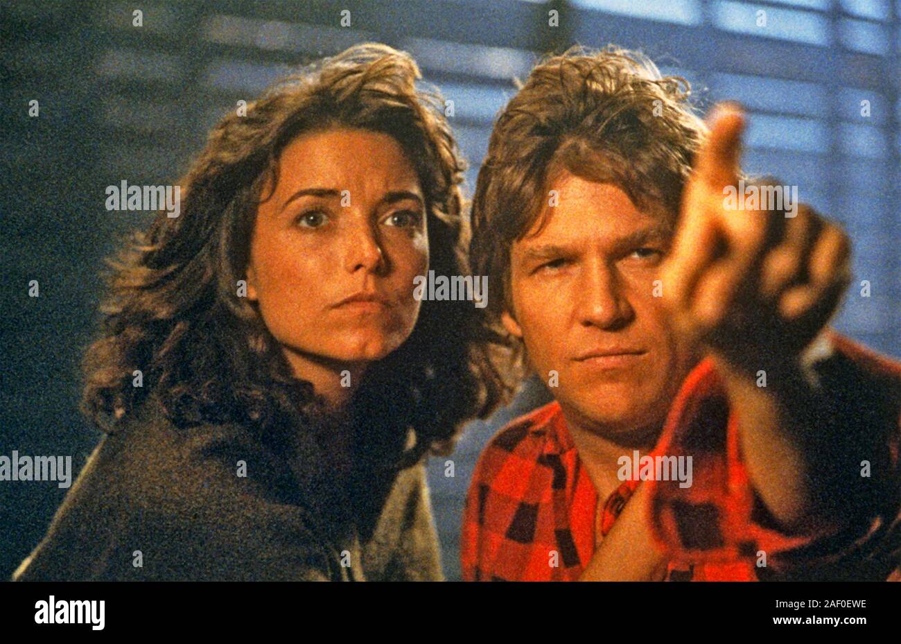 STARMAN 1984 Columbia Pictures Film con Jeff Bridges e Karen Allen Foto Stock