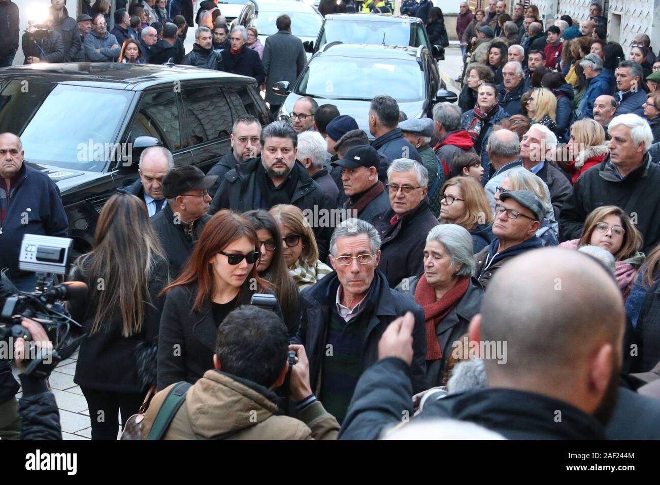 Cellino San Marco (Brindisi) mamma della morte Al Bano Carrisi nella foto Jasmine Carrisi Foto Stock