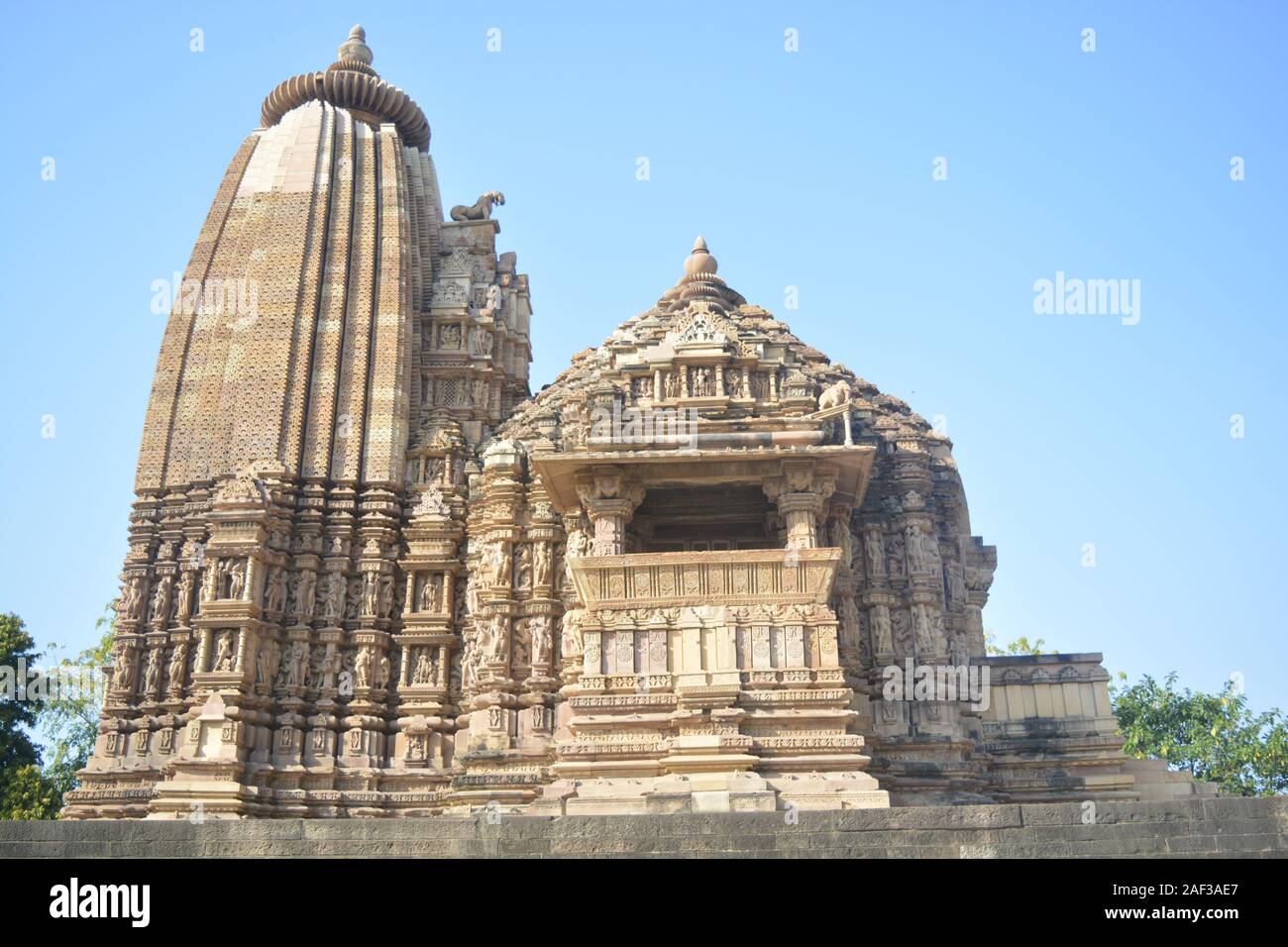 Khajuraho monumenti di gruppo immagini e fotografie stock ad alta