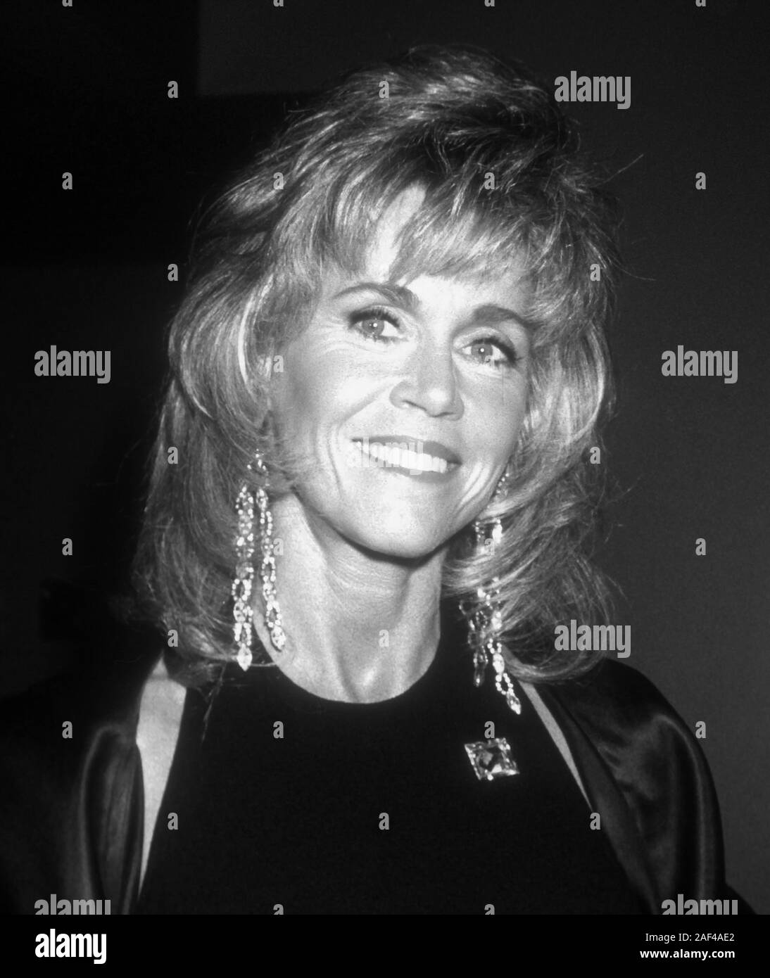 Jane Fonda, 1990, Foto di Michael Ferguson/il PHOTOlink / MediaPunch Foto Stock