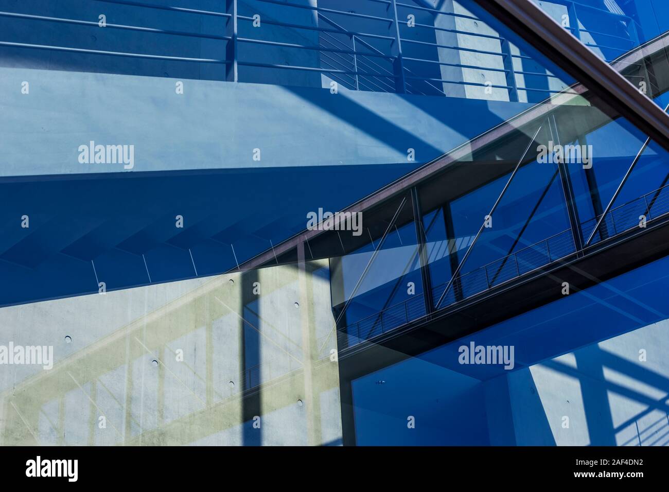 Dettaglio del Paul Lobe Haus a Berlino, Germania Foto Stock