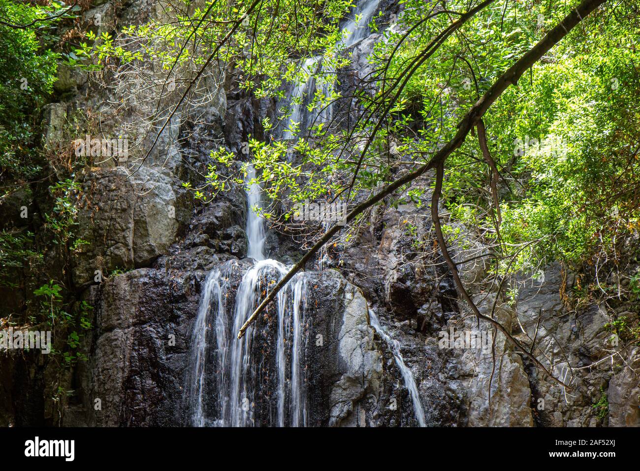 Sos Molinos cascate - 30 metri heigh cascata sulla Sardegna Foto stock -  Alamy