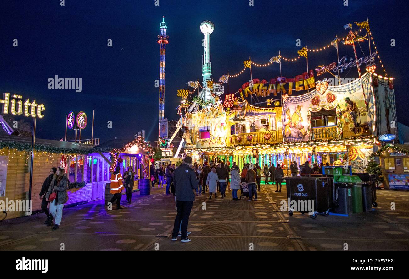 Winter Wonderland di Hyde Park Londra REGNO UNITO Foto Stock