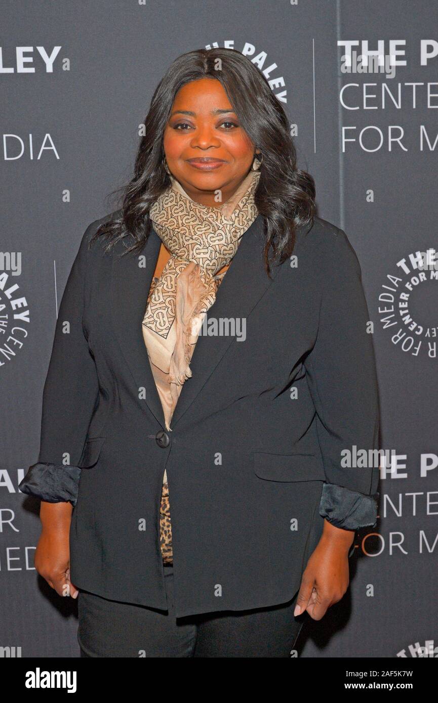 NEW YORK, NY - 12 dicembre: Octavia Spencer assiste la " verità " proiezione a Paley Centre for Media su dicembre 12, 2019 in New York City. Foto Stock