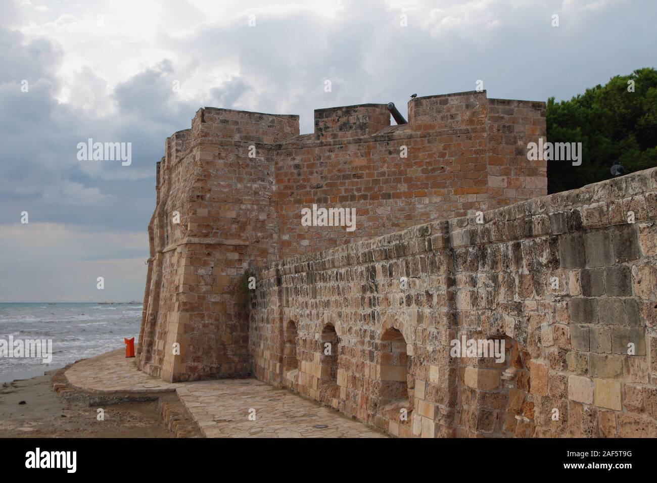 Medievale fortezza ottomana. Larnaca, Cipro Foto Stock