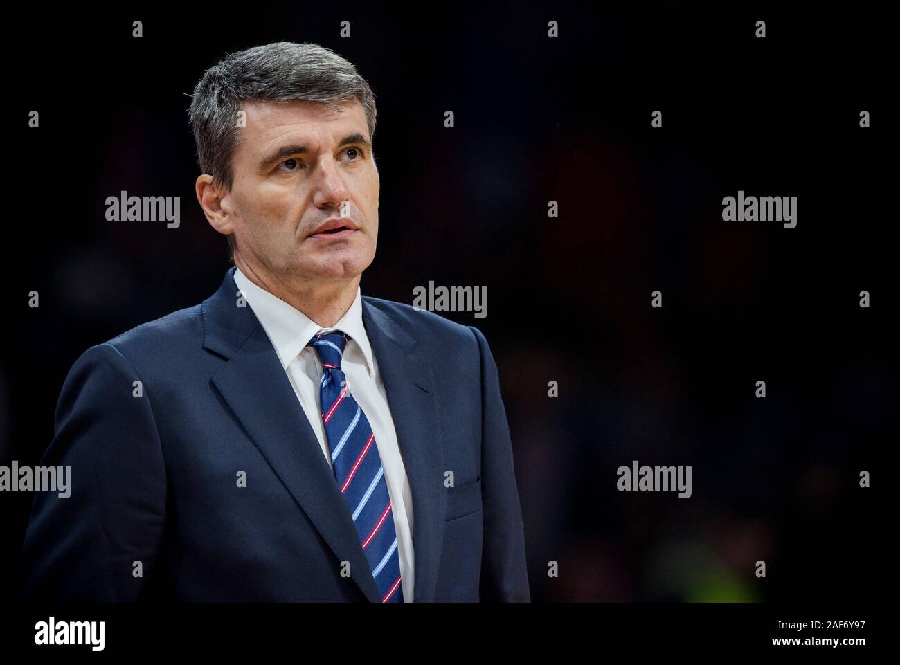 Head Coach Elimir Perasovic di Kirolbet Baskonia Vitoria Gasteiz Foto Stock