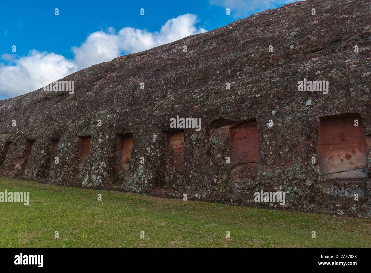 Sito Storico di El Fuerte, Patrimonio Mondiale dell Unesco, Samaipata, Dipartimento di Santa Cruz, Bolivia, America Latina Foto Stock