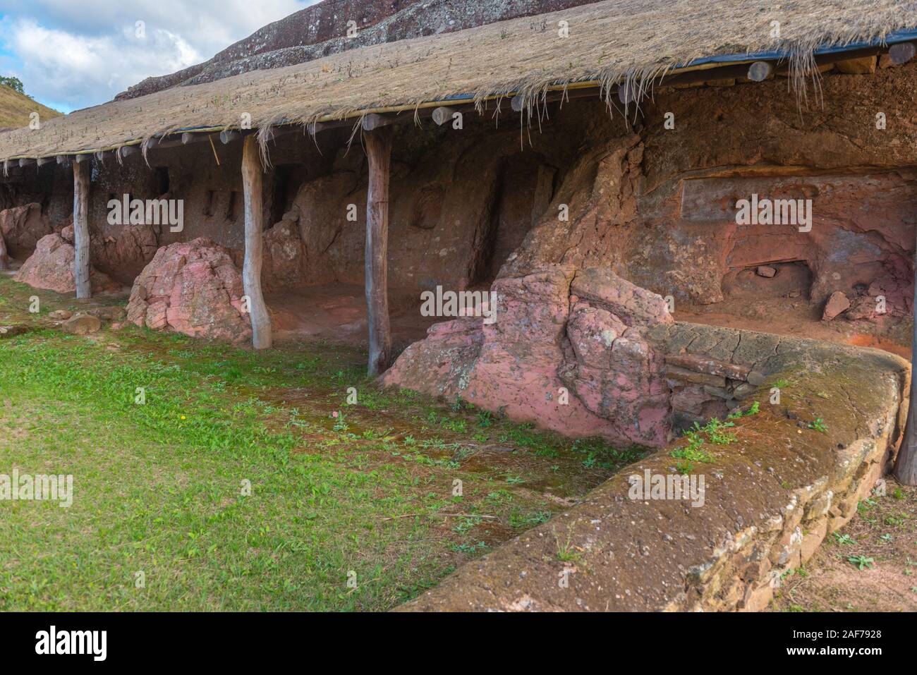 Sito Storico di El Fuerte, Patrimonio Mondiale dell Unesco, Samaipata, Dipartimento di Santa Cruz, Bolivia, America Latina Foto Stock