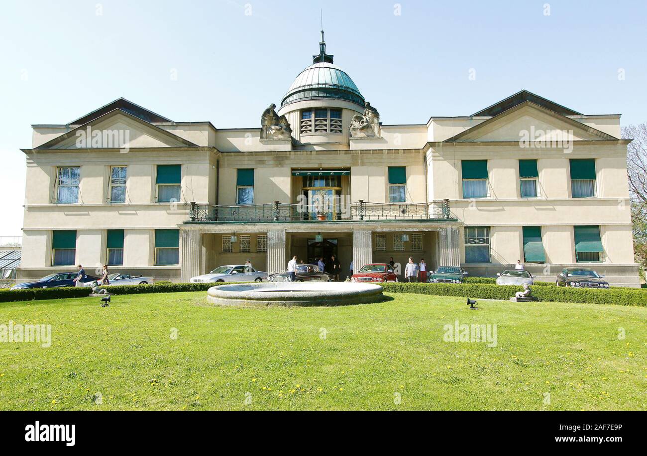 L'Hotel Chateau Kotera (sulla foto di Aprile 15, 2017), il cosiddetto Castello Nuovo in Ratbor vicino a Kutna Hora, Kolin distretto, Repubblica Ceca, è stato costruito i Foto Stock