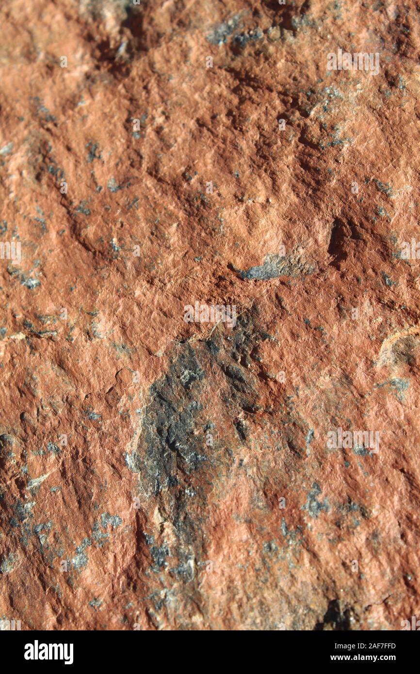 Queste rocce, vicino Lost Horse Mine di Joshua Tree National Park, eventualmente meteo in giù nel cibo per piante native del sud del Deserto Mojave. Foto Stock