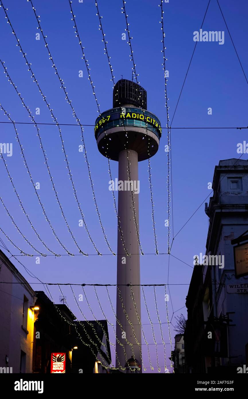 Radio City Tower in Liverpool Foto Stock