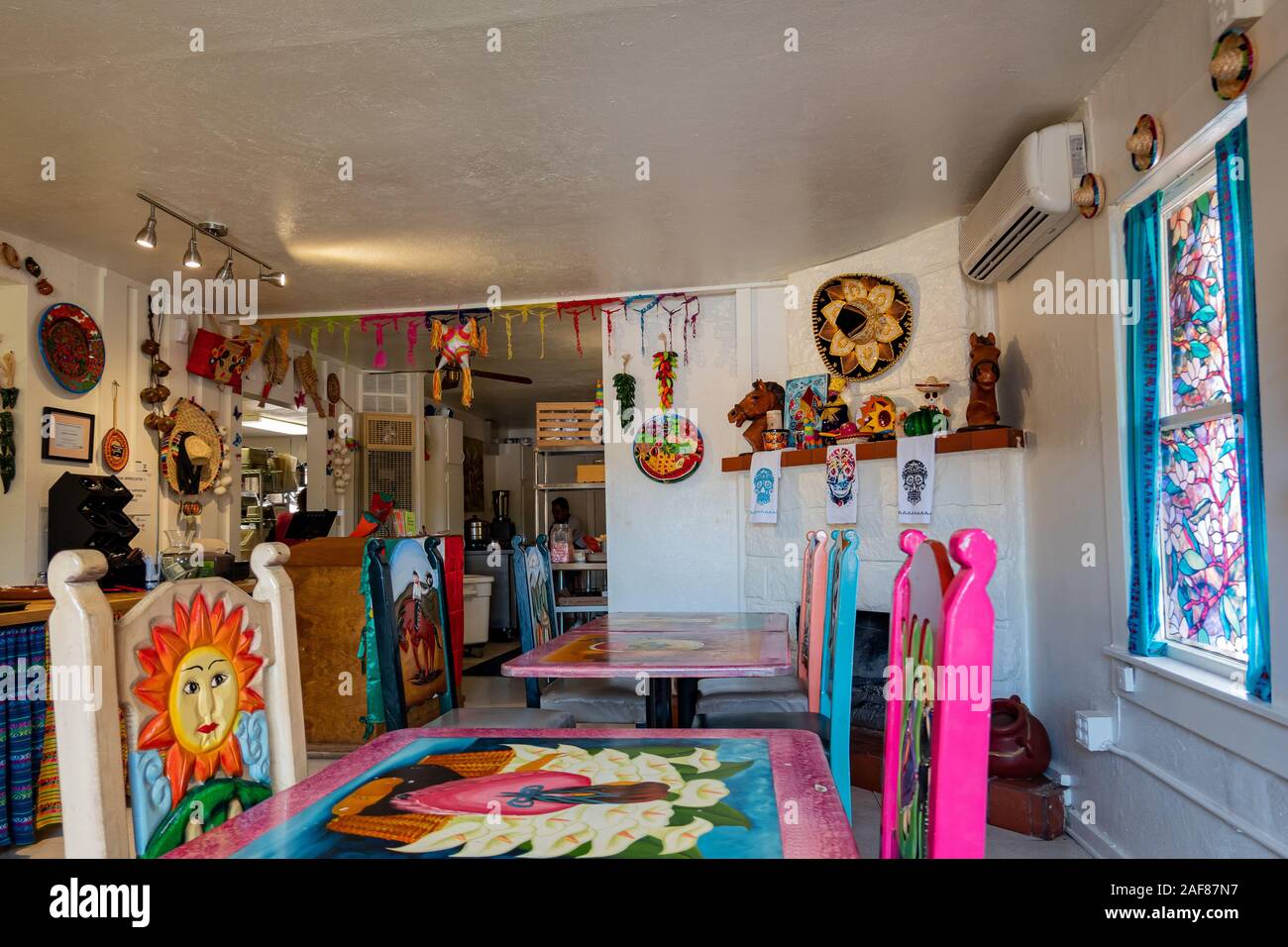 In Arizona, SEP 24: vista interna di un ristorante il Sep 24, 2019 in Arizona Foto Stock