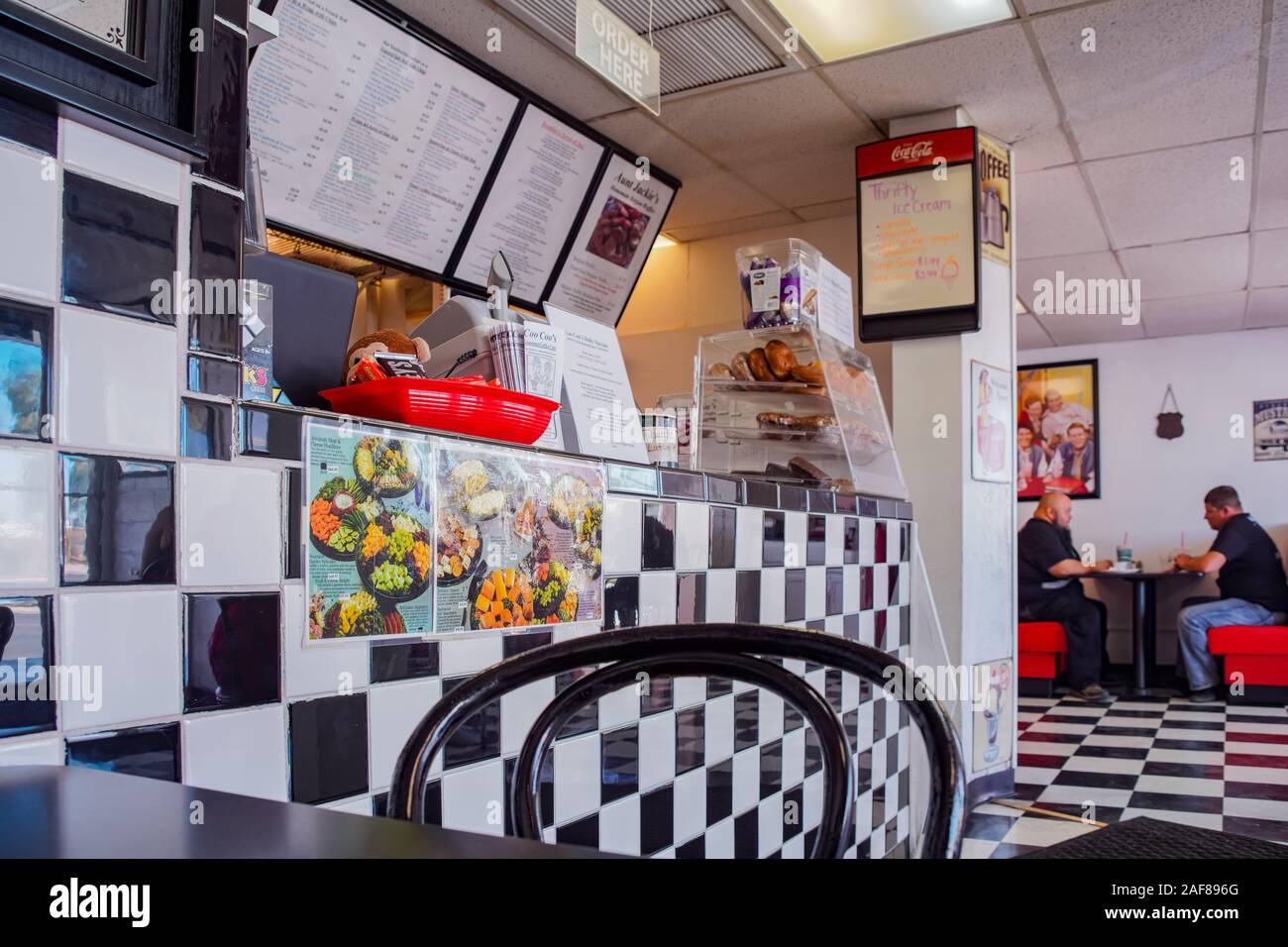 Henderson, SEP 29: vista interna di un cafe il Sep 29, 2019 a Henderson, Nevada Foto Stock