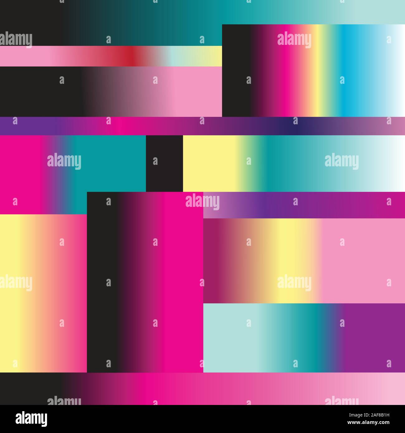 Abstract bello sfondo vettoriale di geometrica di oggetti diversi. Modello per la progettazione di business card, cartoline, poster o pagina web. Illustrazione Vettoriale