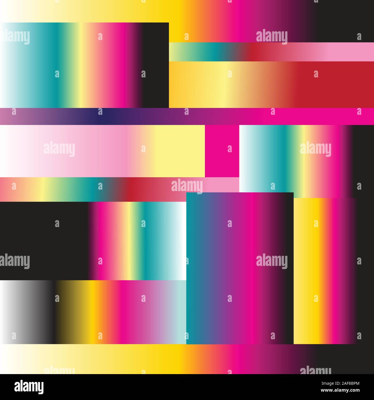 Abstract bello sfondo vettoriale di geometrica di oggetti diversi. Modello per la progettazione di business card, cartoline, poster o pagina web. Illustrazione Vettoriale