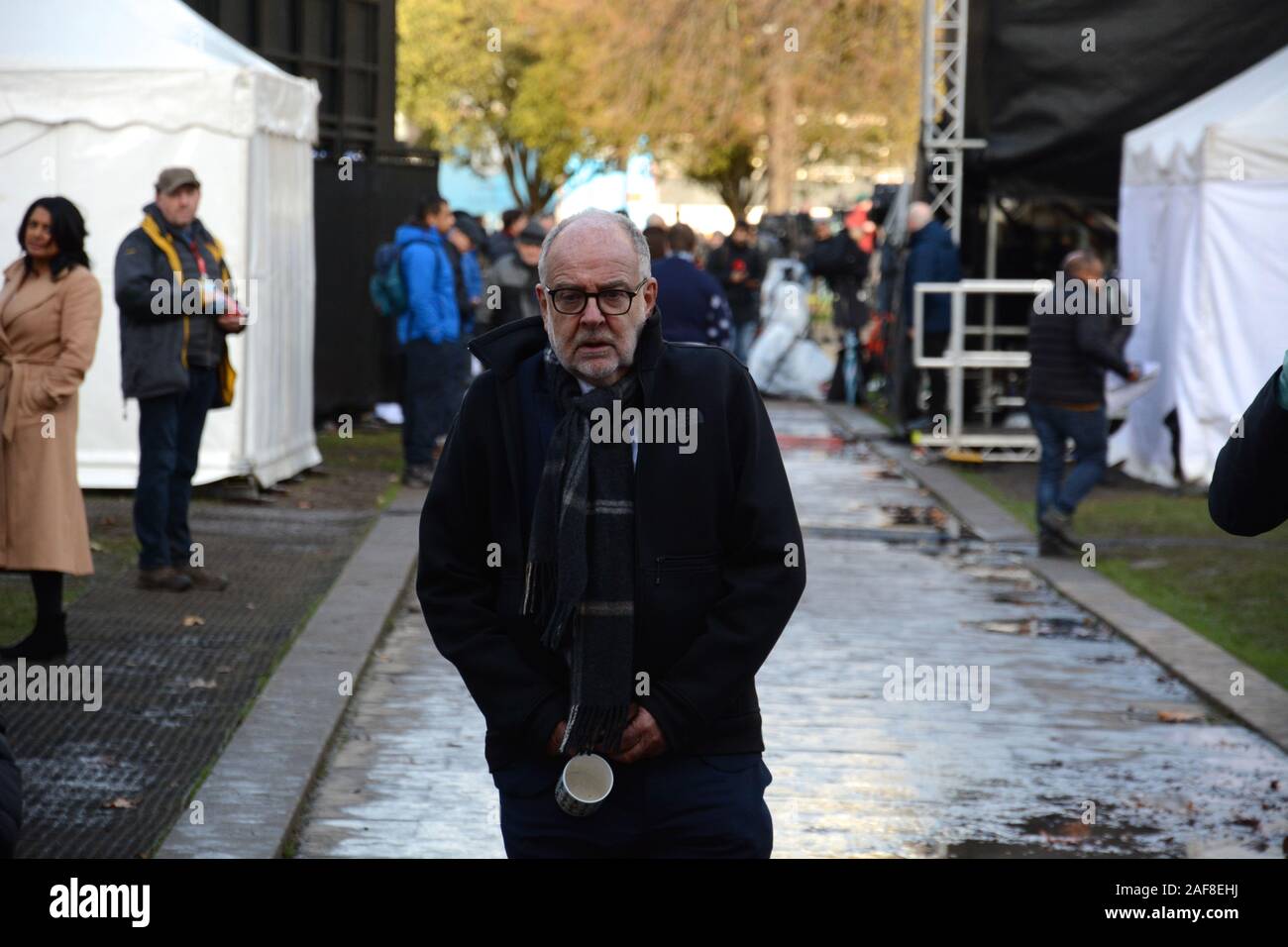 Il giorno dopo il dicembre 2019 elezioni generali in cui Boris Johnson ha guadagnato un enorme ed inaspettato Tory maggioranza. Foto Stock