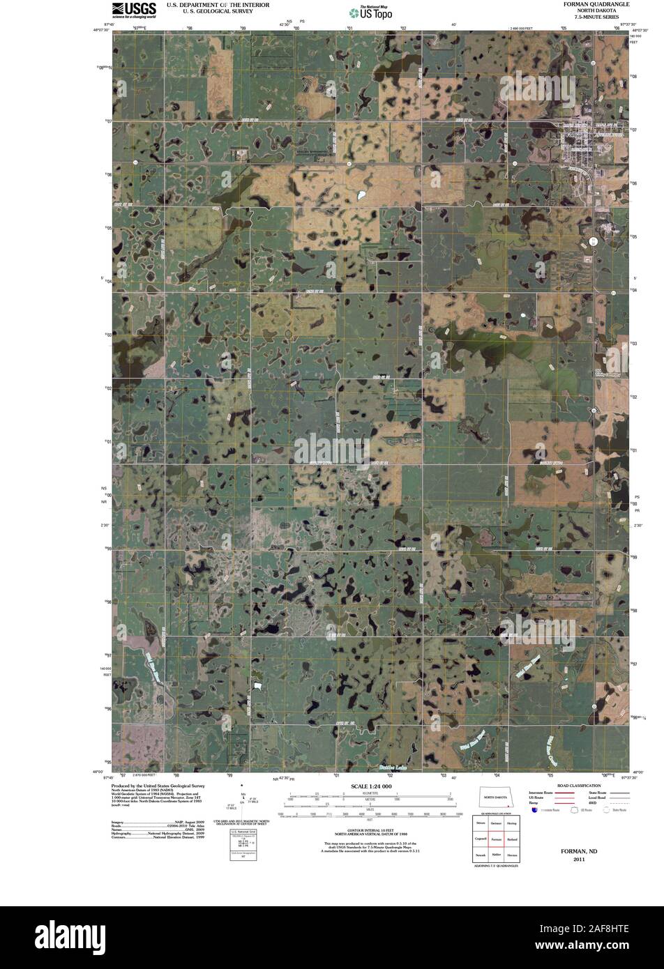 Mappa del dakota del nord di forman immagini e fotografie stock ad alta
