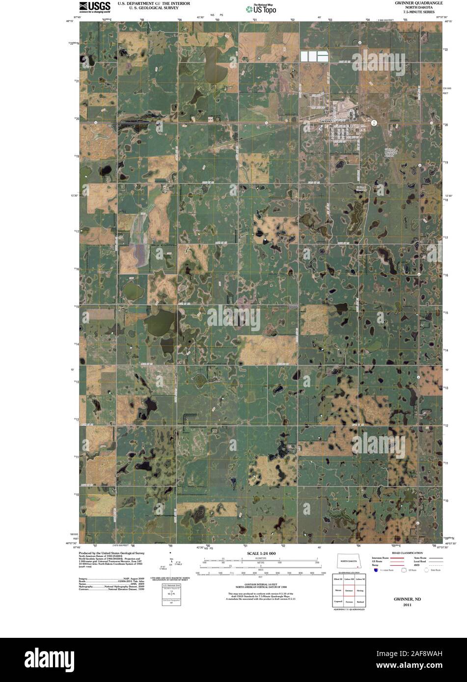 Mappa di gwinner immagini e fotografie stock ad alta risoluzione Alamy