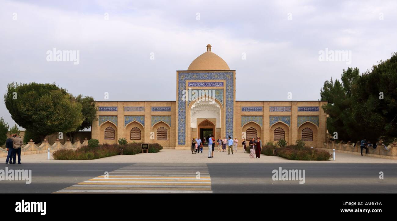 23 settembre 2019 - Bukhara, Uzbekistan: complesso memoriale di BAHAUDDIN NAQSHBANDI (1318-1389) Foto Stock