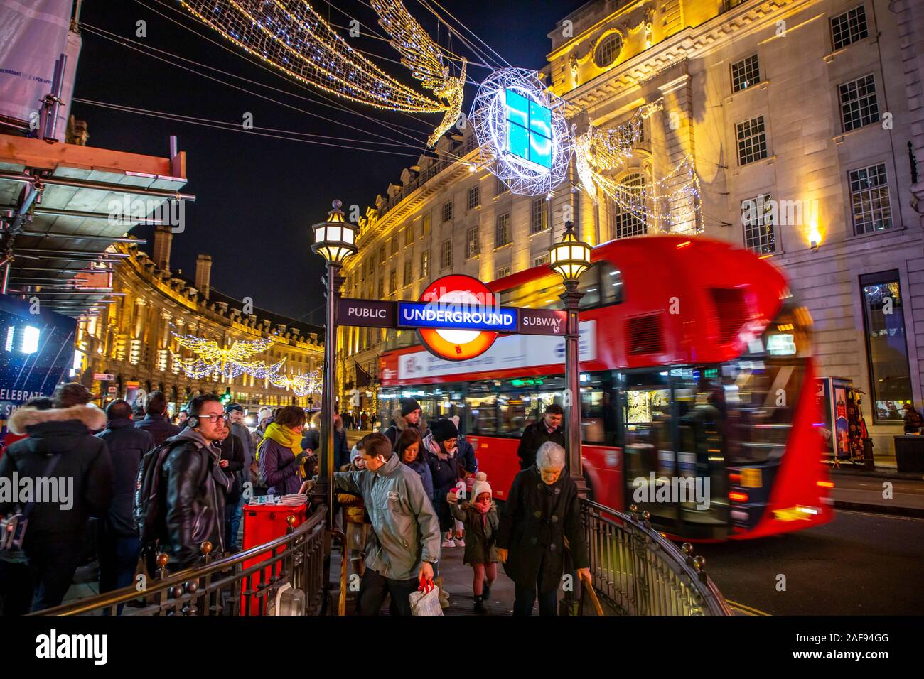 Piccadilly Circus, Londra, Gran Bretagna, Foto Stock
