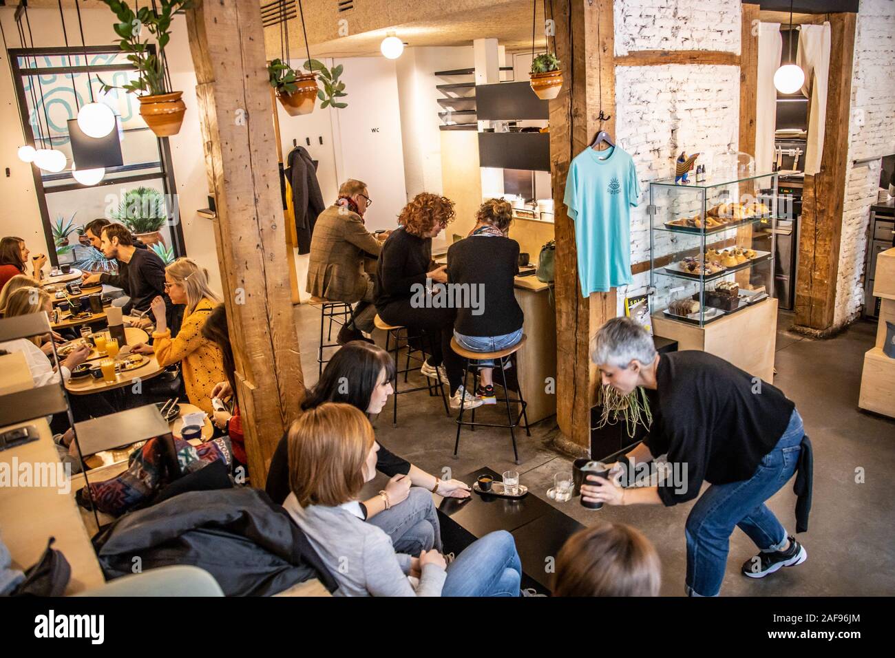 Mision Cafe, Madrid, Spagna Foto Stock