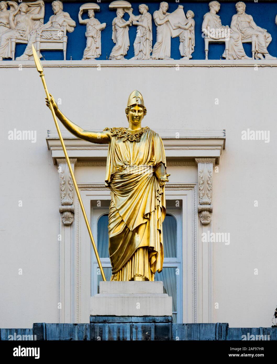 Facciata del Athenaeum Club, Pall Mall, Londra Foto Stock