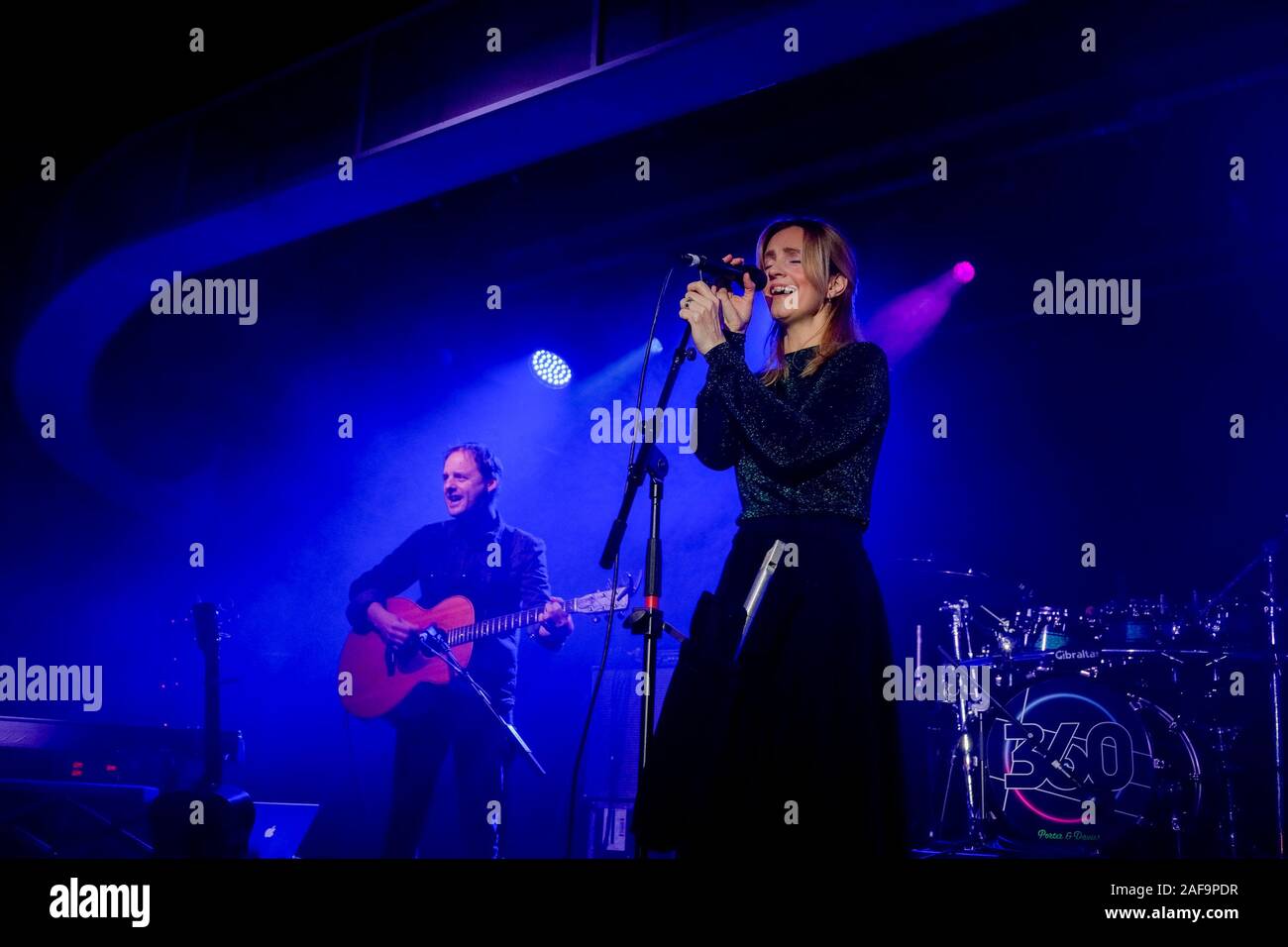 Irish Folk singer, Cara Dillon, concerto, Skegness, Inghilterra. Foto Stock