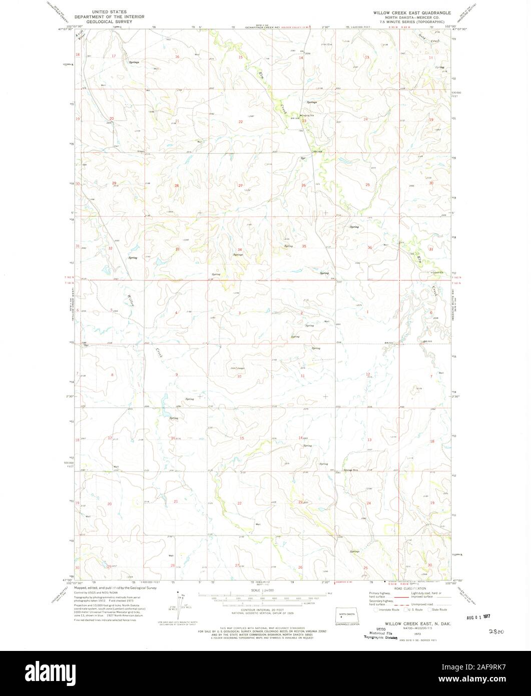 Mappa di willow creek Immagini senza sfondo e Foto Stock ritagliate Alamy