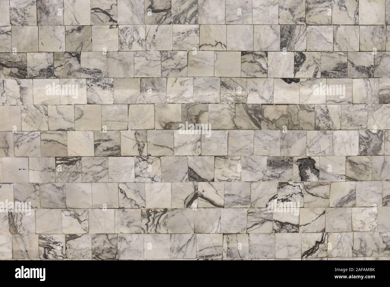 Il marmo quadrato di superficie di parete grafica schema astratto elegante luce nera per fare il contatore di ceramica piastrella texture grigio argento sfondo naturale per interio Foto Stock