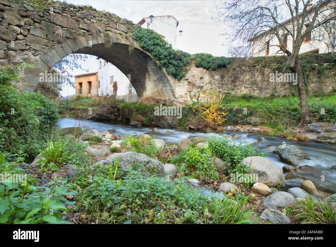 Hervas, Caceres, Extremandura, España Foto Stock