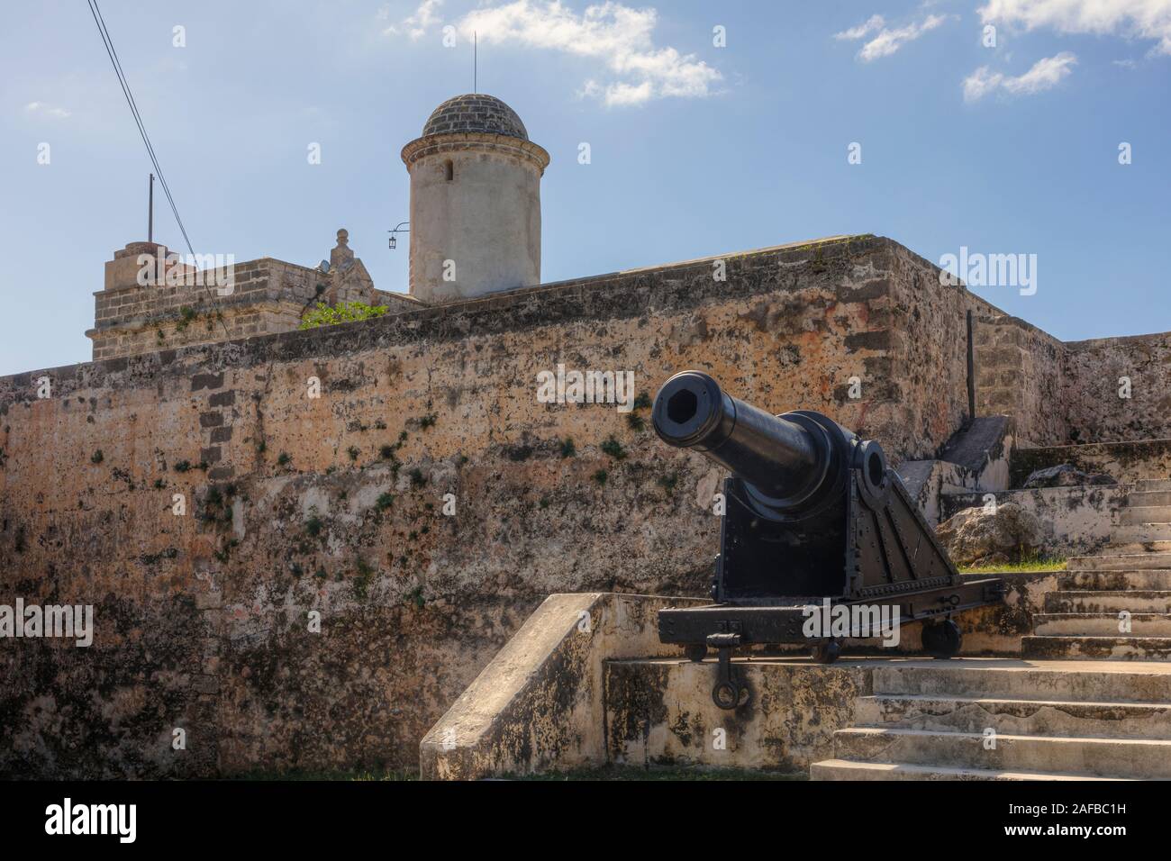 Castillo de Jagua, Cienfuegos, Cuba, America del Nord Foto Stock