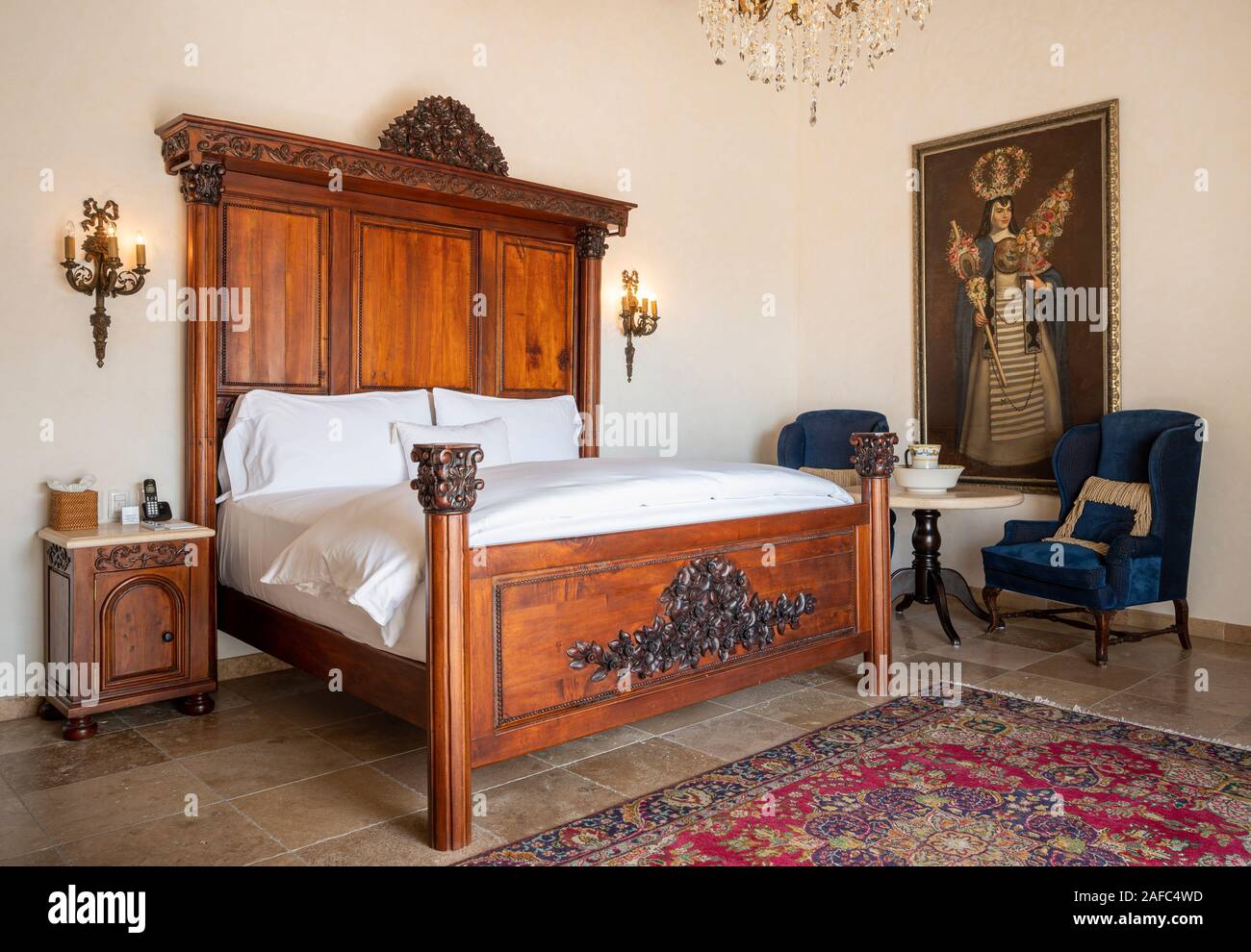 Katharina Suite camera ospiti a casa di Kimberly, Puerto Vallarta, Jalisco, Messico. Foto Stock