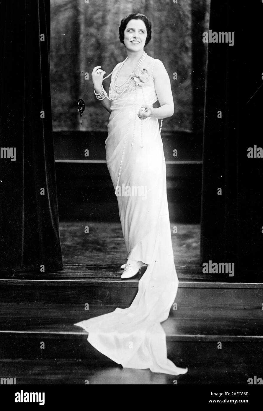 Geraldine Farrar (1882-1967), Alice Geraldine Farrar, American soprano opera cantante e attrice cinematografica. Foto Stock