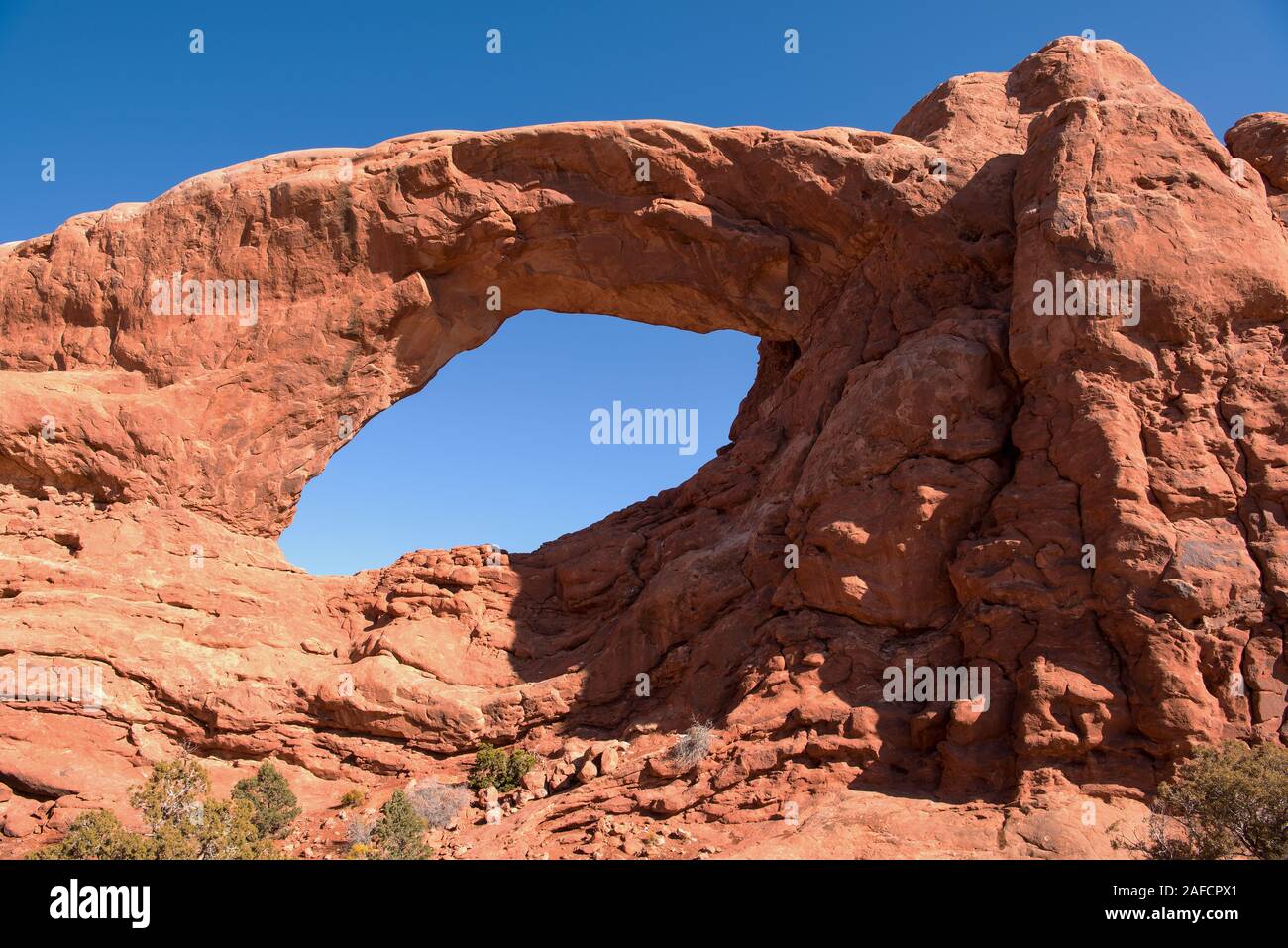 South Window At Arches National Park, Moab, Utah Foto Stock