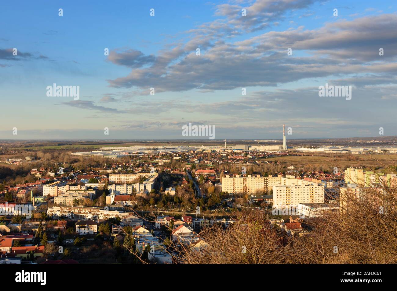 Bratislava (Pressburg): quartiere Devinska Nova Ves (Theben-Neudorf), stabilimento Volkswagen di , , la Slovacchia Foto Stock