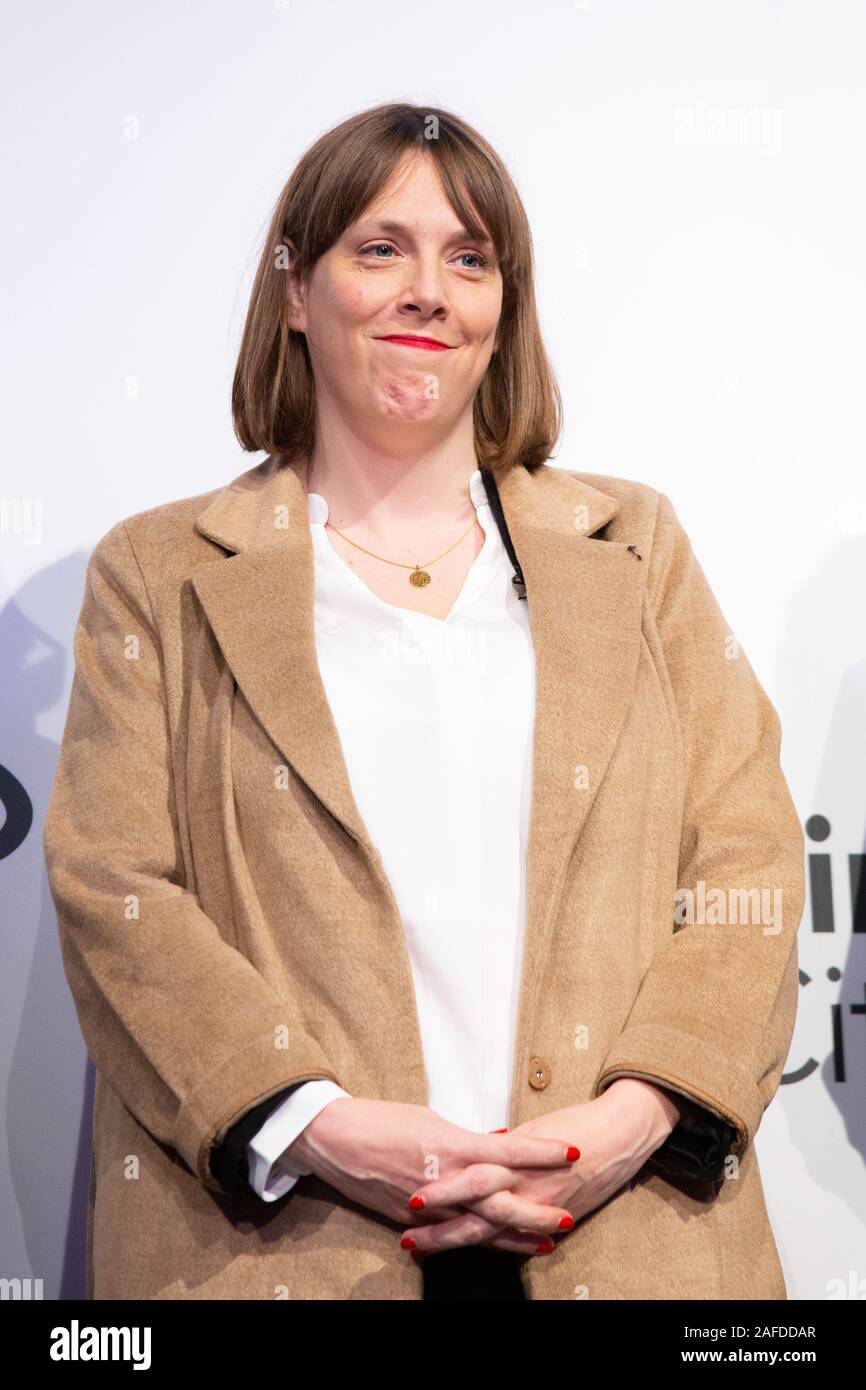 Jess Phillips, MP per Yardley Birmingham raffigurato all'ICC quando ha tenuto il suo sedile. Jess Phillips è in lizza per la leadership del partito laburista Foto Stock