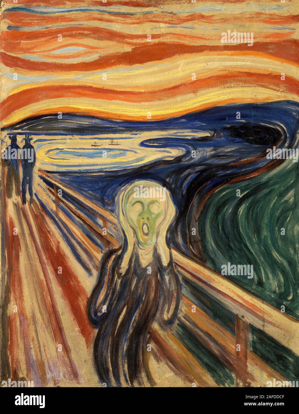 Edward o Edvard Munch "Il Grido" Foto Stock