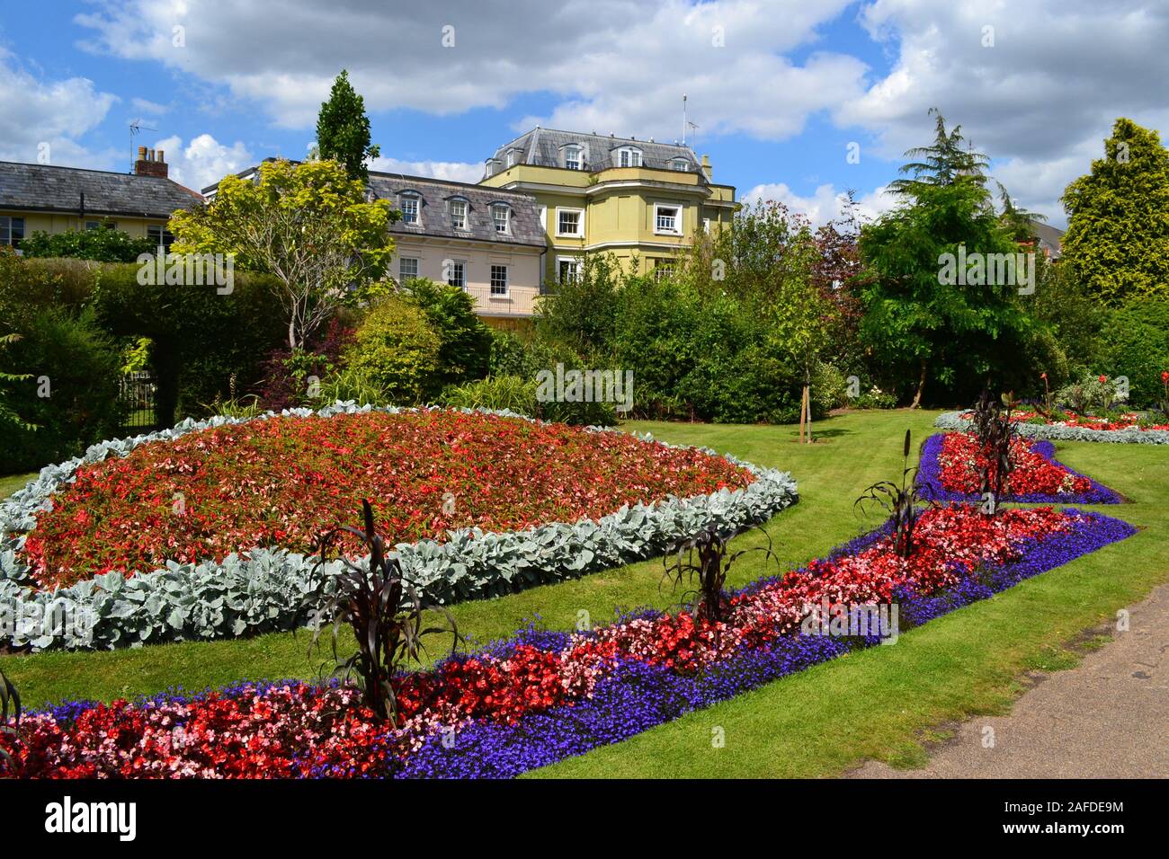 Vivary Park, Taunton, Somerset, Regno Unito Foto Stock