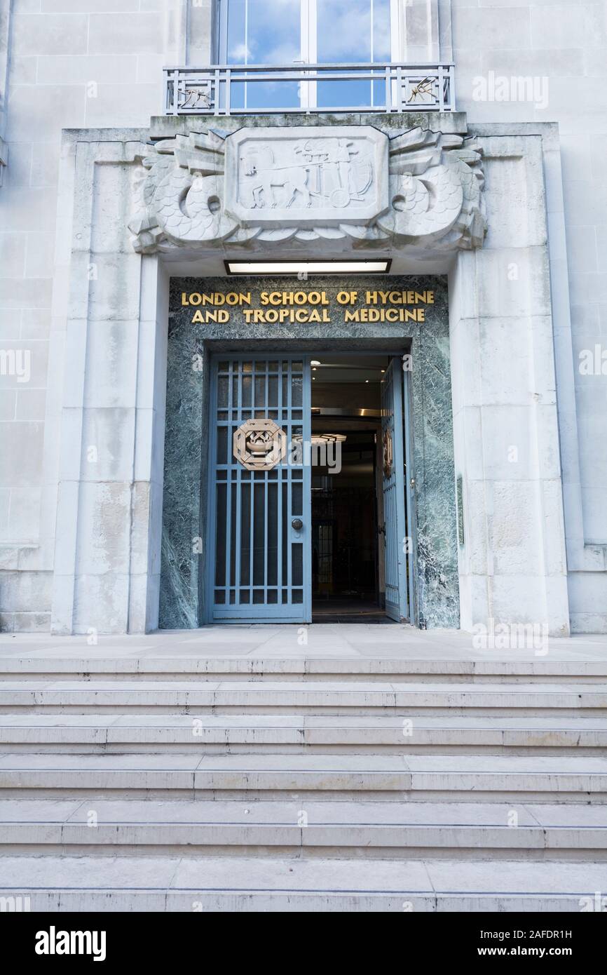 Scuola Londinese di Igiene e Medicina Tropicale Foto Stock