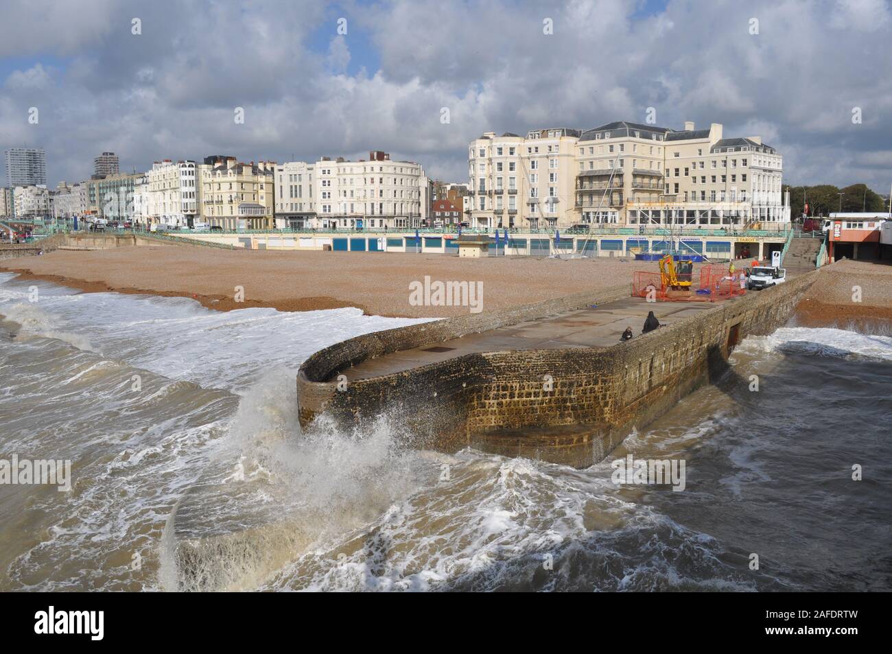 Brighton Seafront Foto Stock
