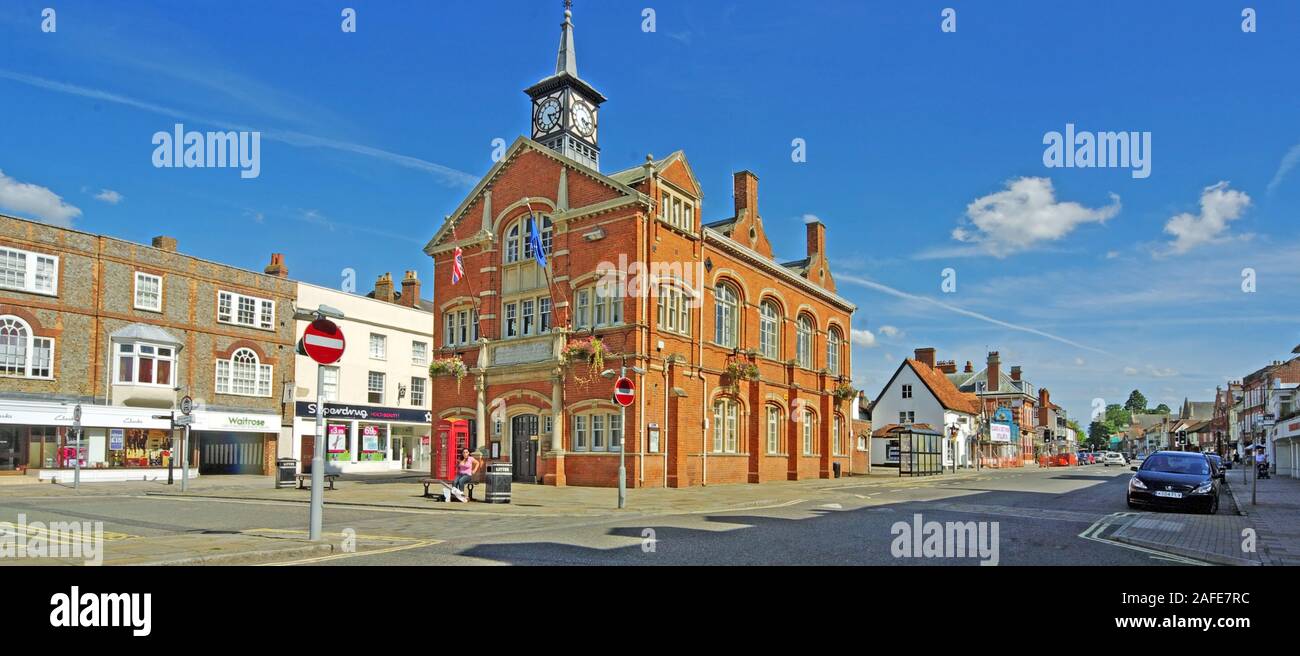 Town Hall, Thame, Oxfordshire Foto Stock