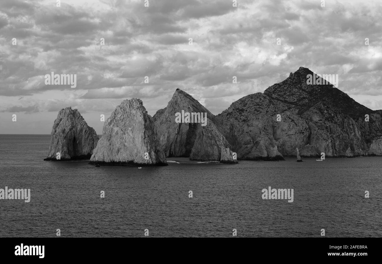 El Arco o arco di Cabo San Lucas area in Messico. Foto Stock