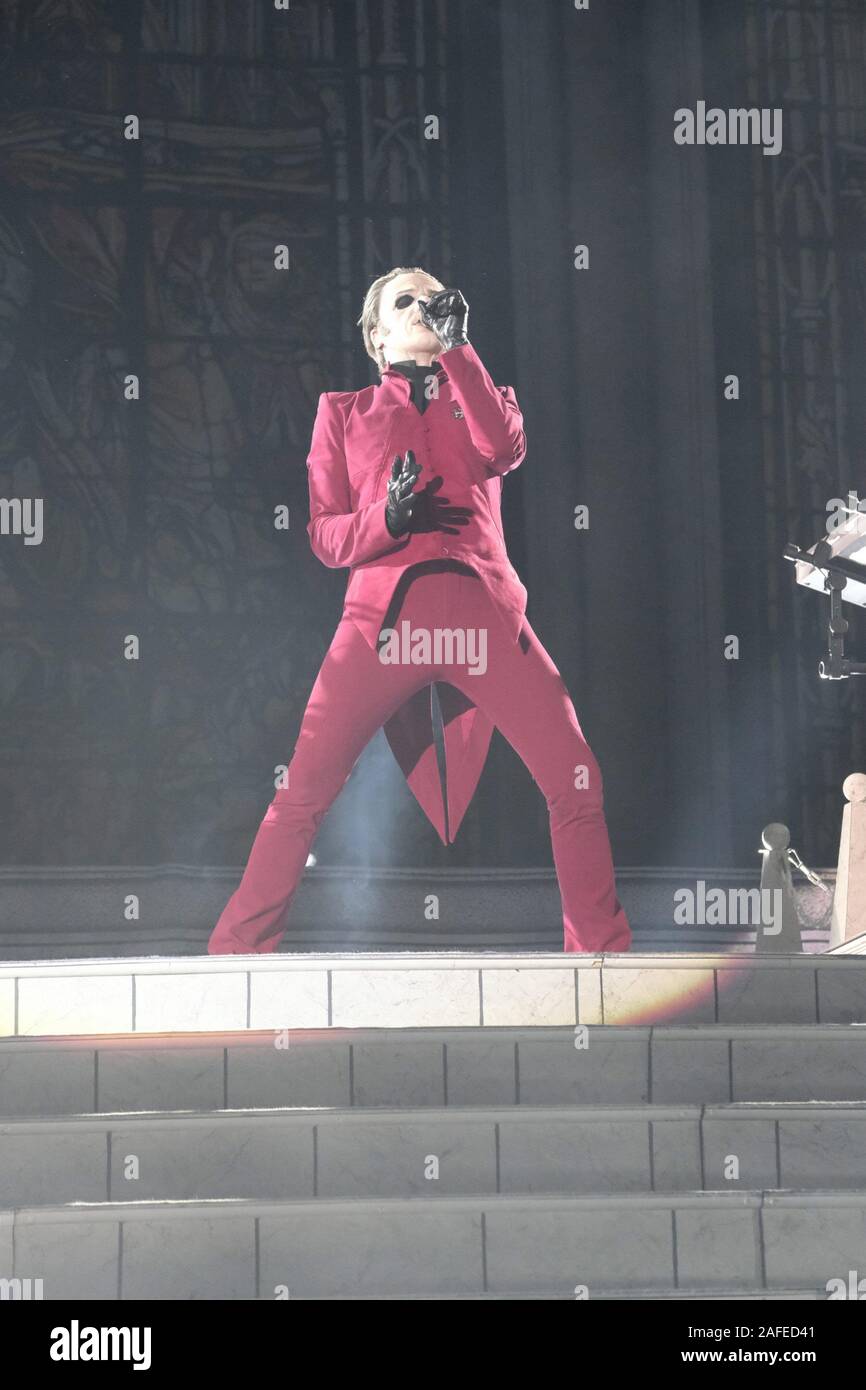 Zurigo, Schweiz. Xiv Dic, 2019. La svedese heavy metal band Ghost su dicembre 14th, 2019 nell'Hallenstadion di Zurigo | Utilizzo di credito in tutto il mondo: dpa/Alamy Live News Foto Stock