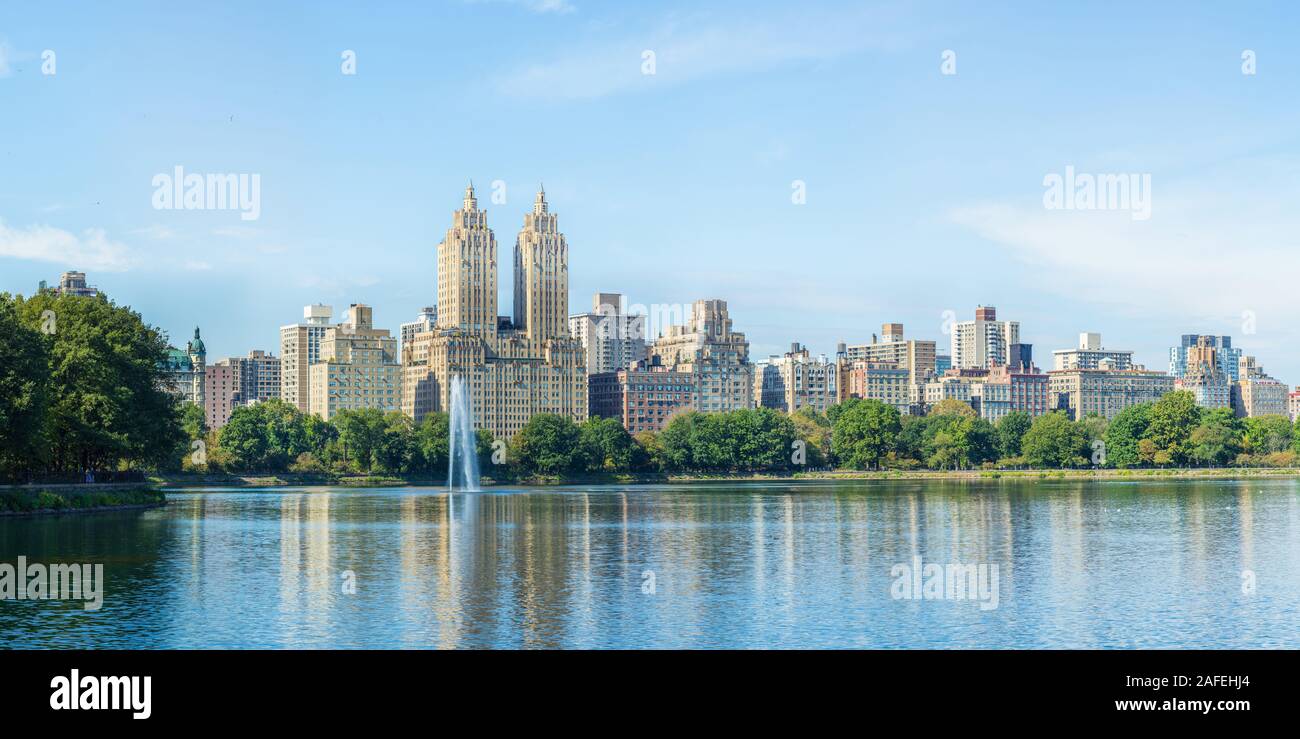 Il San Remo Building, Upper West Side, da Central Park, Manhattan New York City Foto Stock