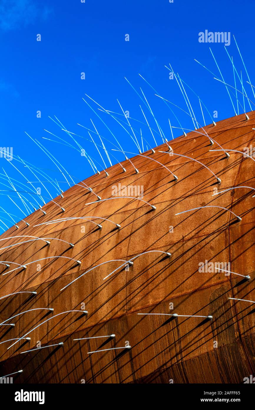 Neurone Pod al centro della cella presso la Queen Mary's Blizard Building, Londra, Regno Unito Foto Stock