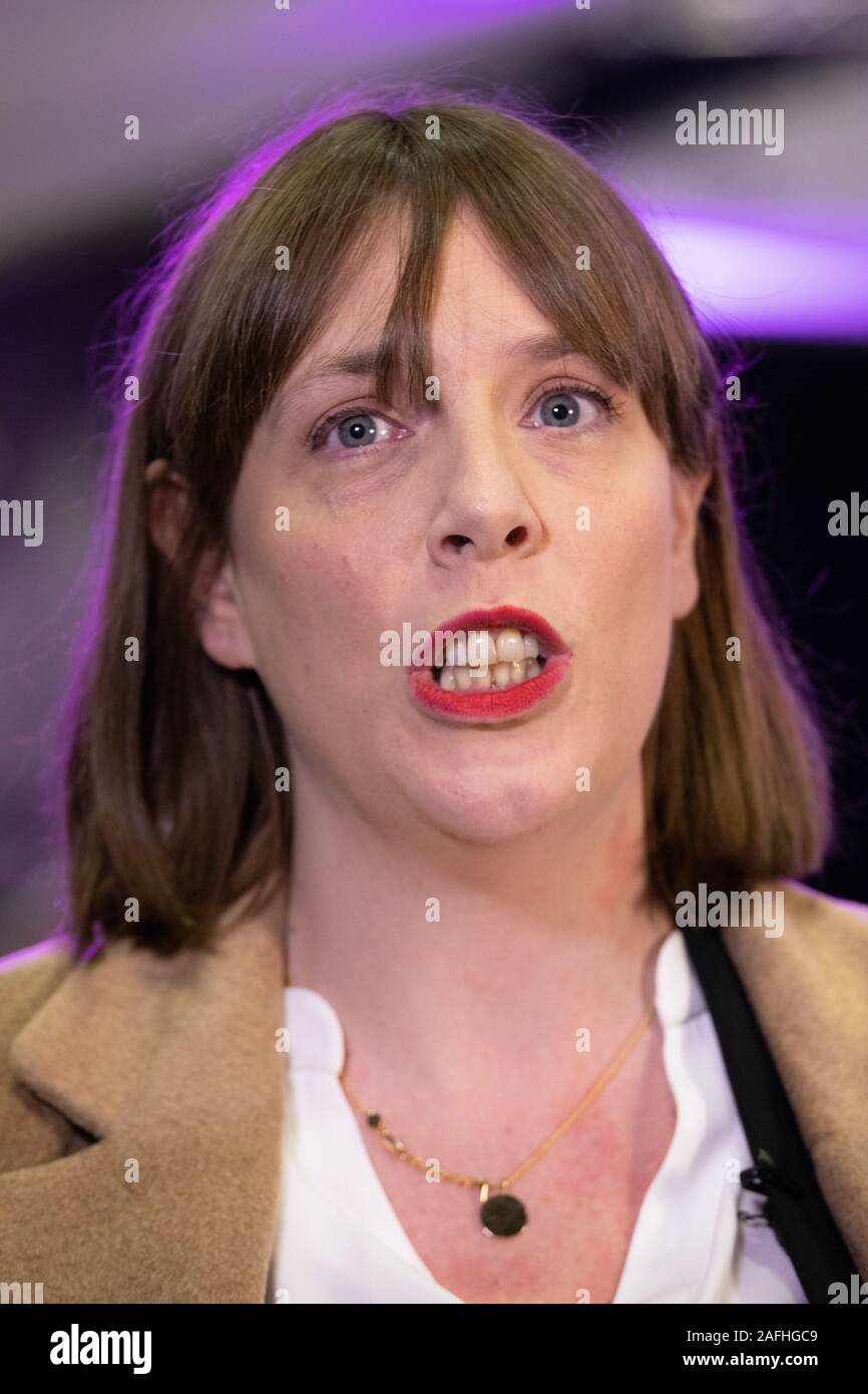 Jess Phillips, MP per Yardley Birmingham raffigurato all'ICC quando ha tenuto il suo sedile. Jess Phillips è in lizza per la leadership del partito laburista Foto Stock