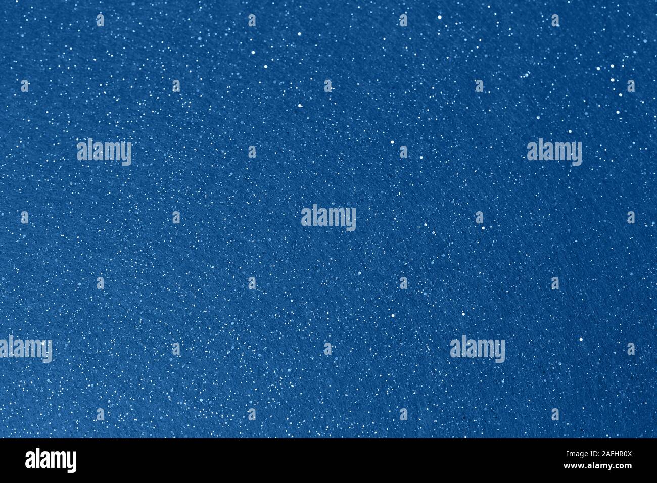 Shiny cielo blu glitter sfondo. Natale sfondo astratto Foto Stock